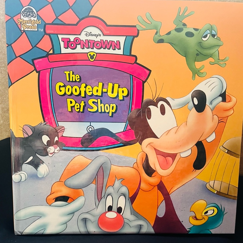 1995 VTG The Goofed-Up Pet Shop Hardcover Children’s Book